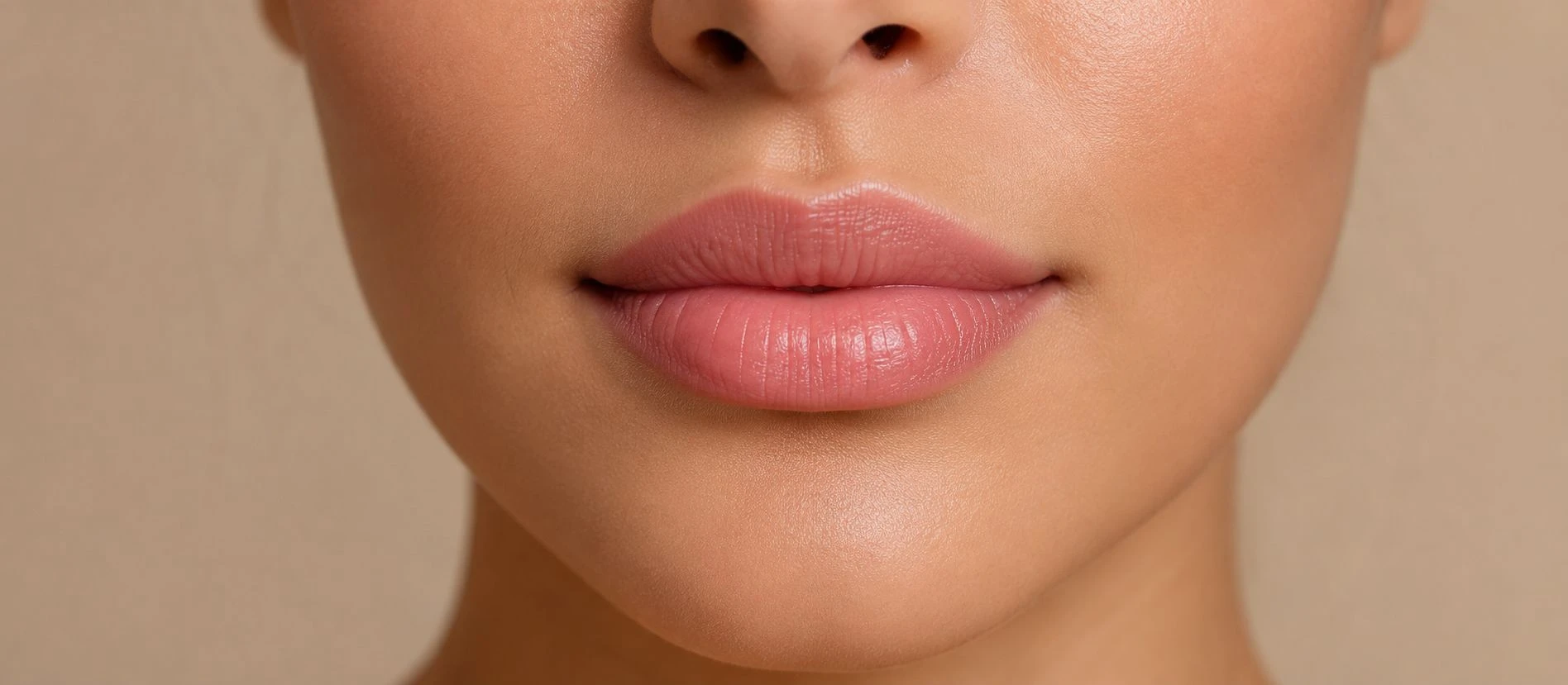 Permanente lippen met een zachte en frisse lipkleur