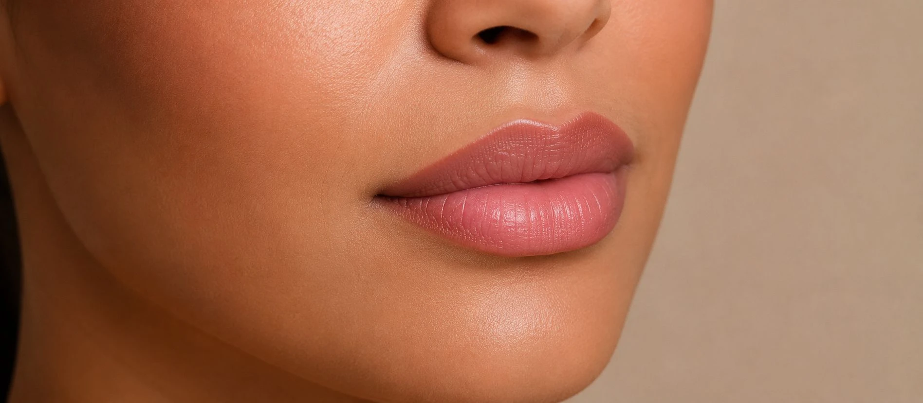 Permanente lippen met een natuurlijk gedefinieerde lipcontour