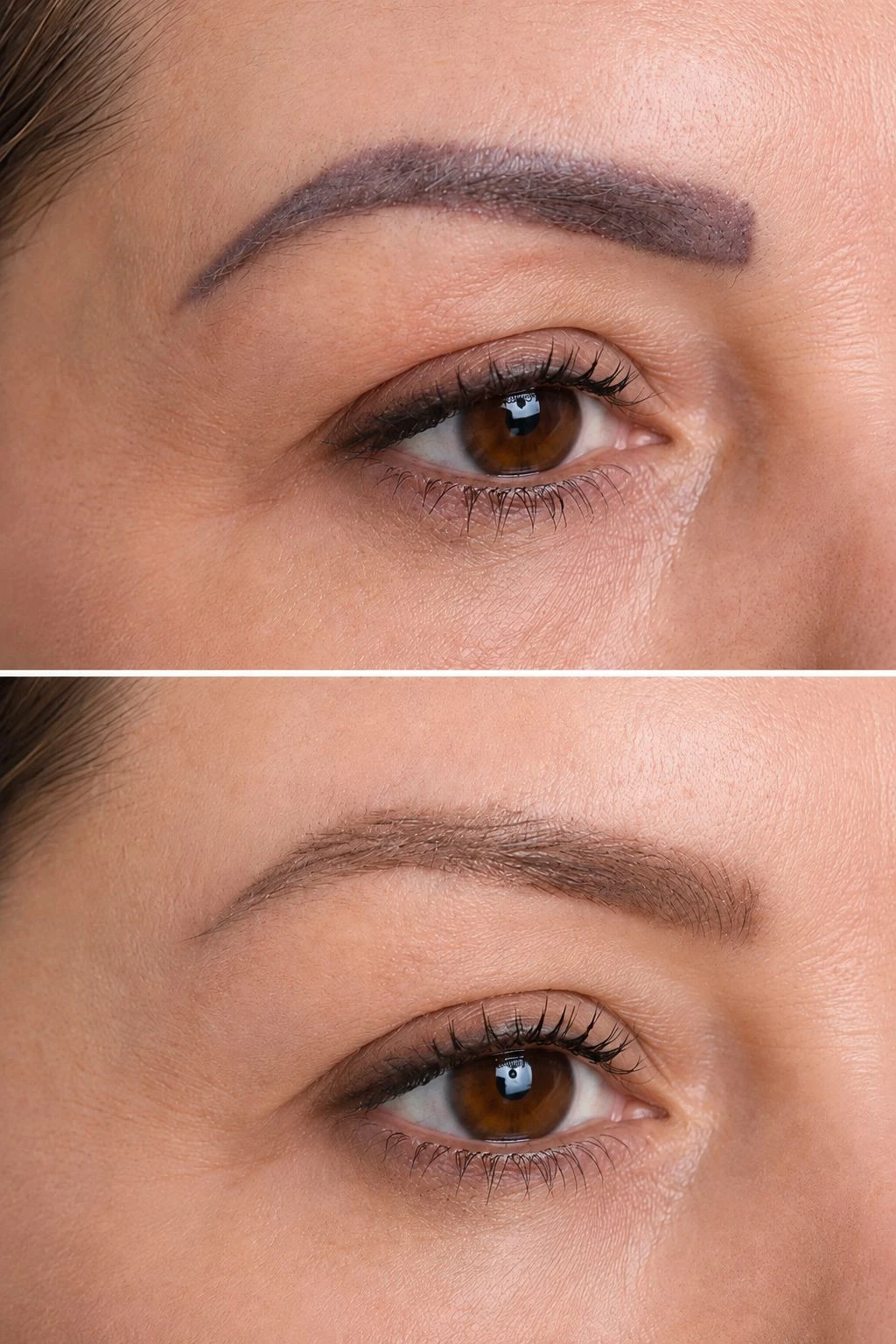 Voor en na permanente make-up corrigeren en verwijderen bij PermanentMooi