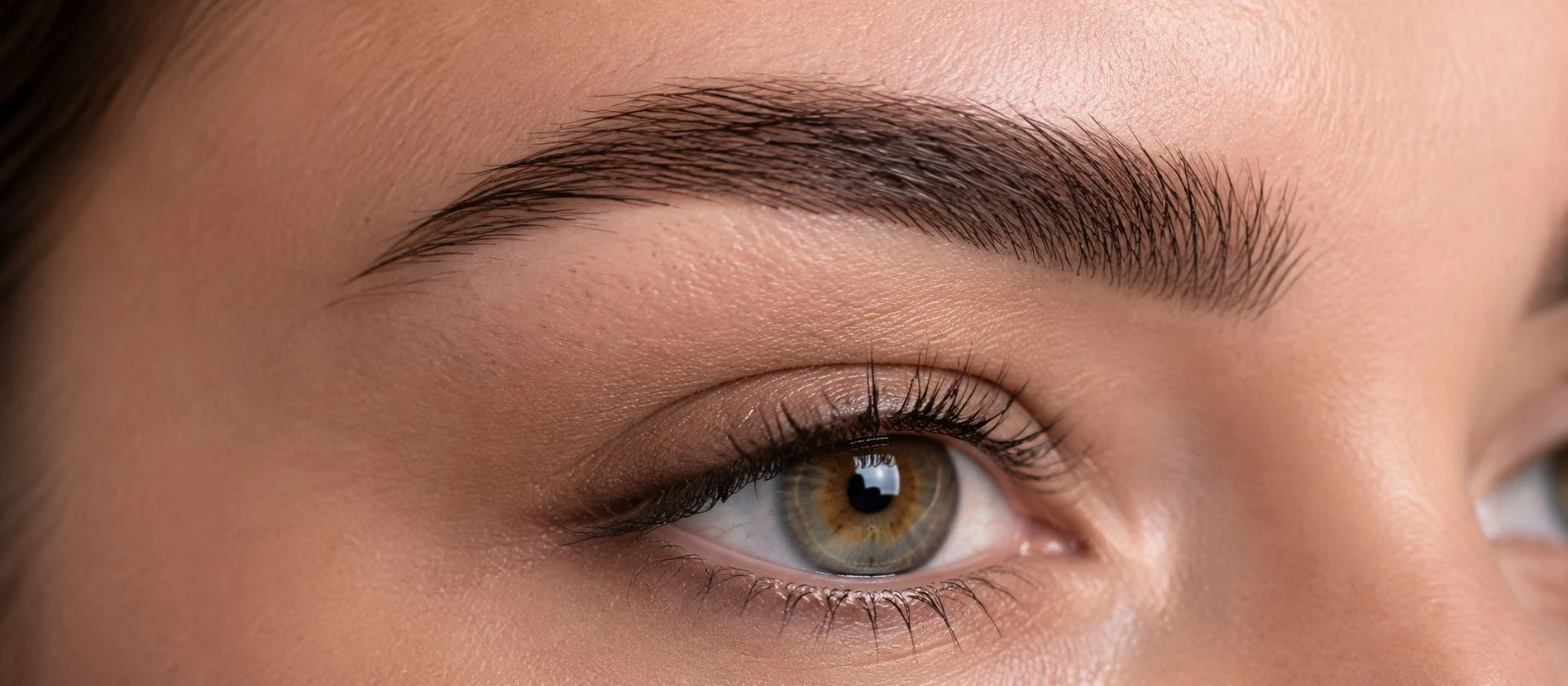Zachte powder brows en ombre brows met permanente make-up