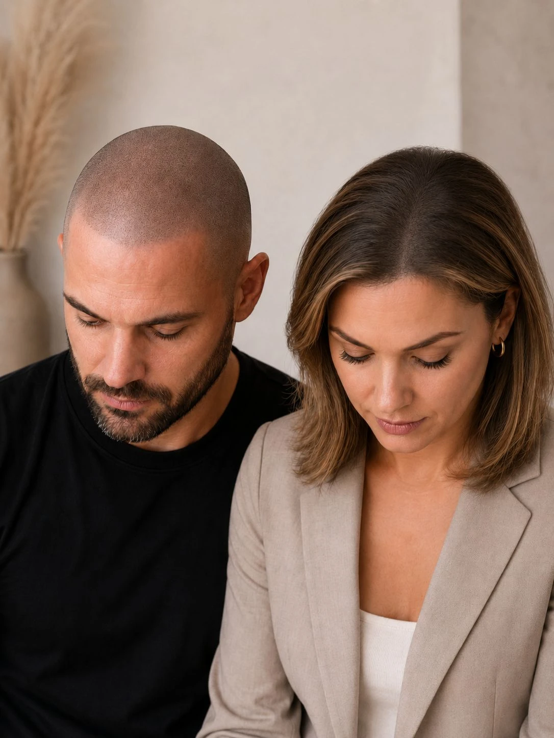 Scalp micropigmentatie voor optisch meer haardichtheid bij PermanentMooi